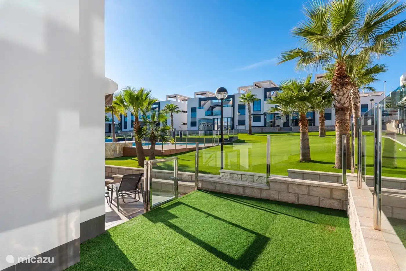 Buitenruimte van het huis