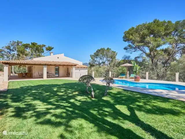 Villa Ses Rotes | Espagne, Majorque, Cala Serena - villa jardin, piscine et véranda