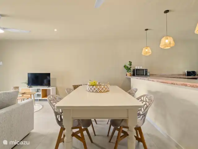 Kas Tres Sol | Bonaire, Bonaire, Belnem - maison de vacances Table à manger d’intérieur