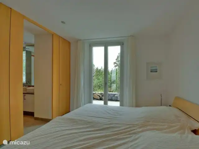 Villa Atlántico  en España, La Palma, Tijarafe - villa El dormitorio 3 tiene una cama doble