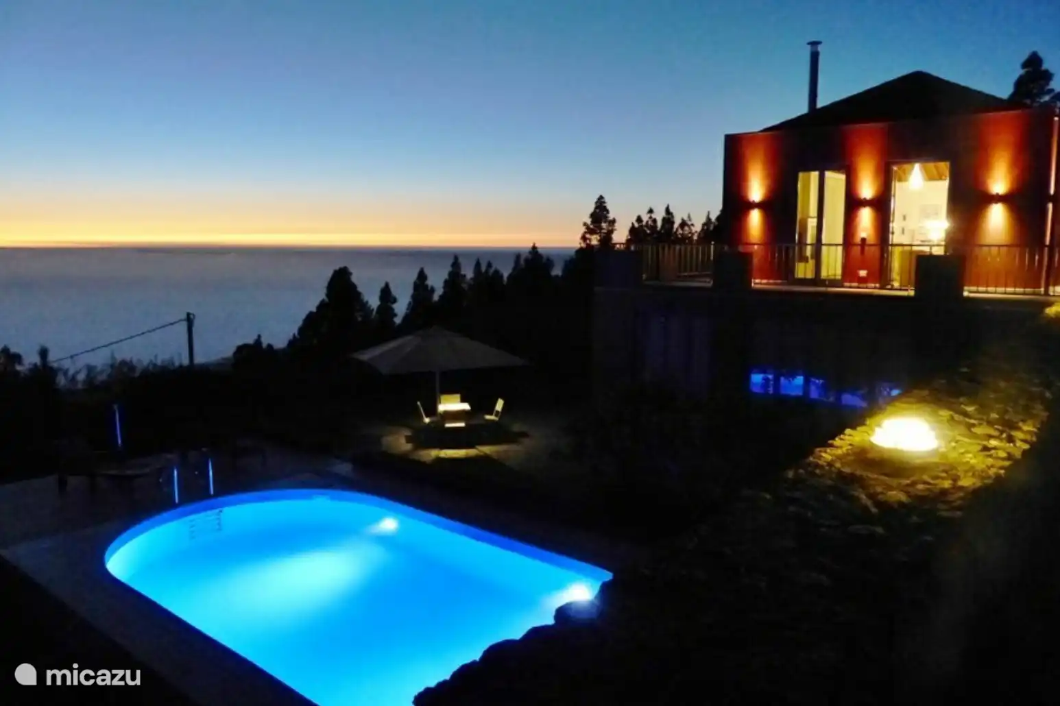 Und vergessen Sie nicht die wunderschönen Sonnenuntergänge