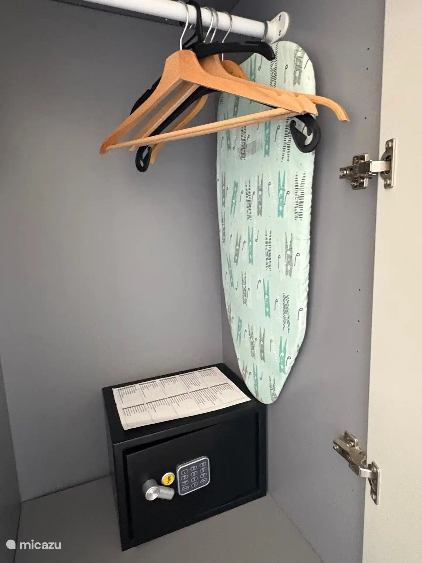 Een kluis zorgt voor veiligheid.