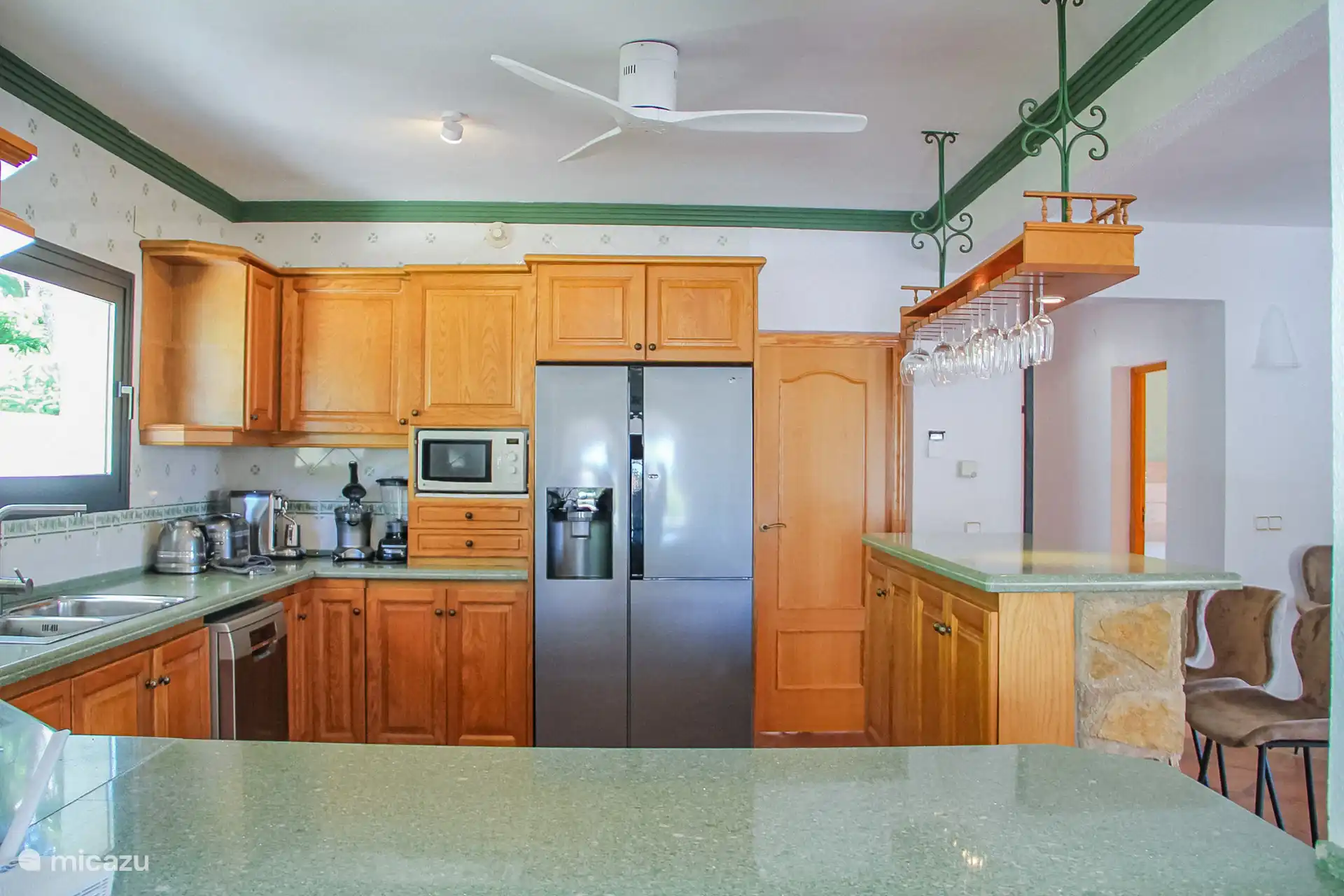 Amerikanischer Kühlschrank.