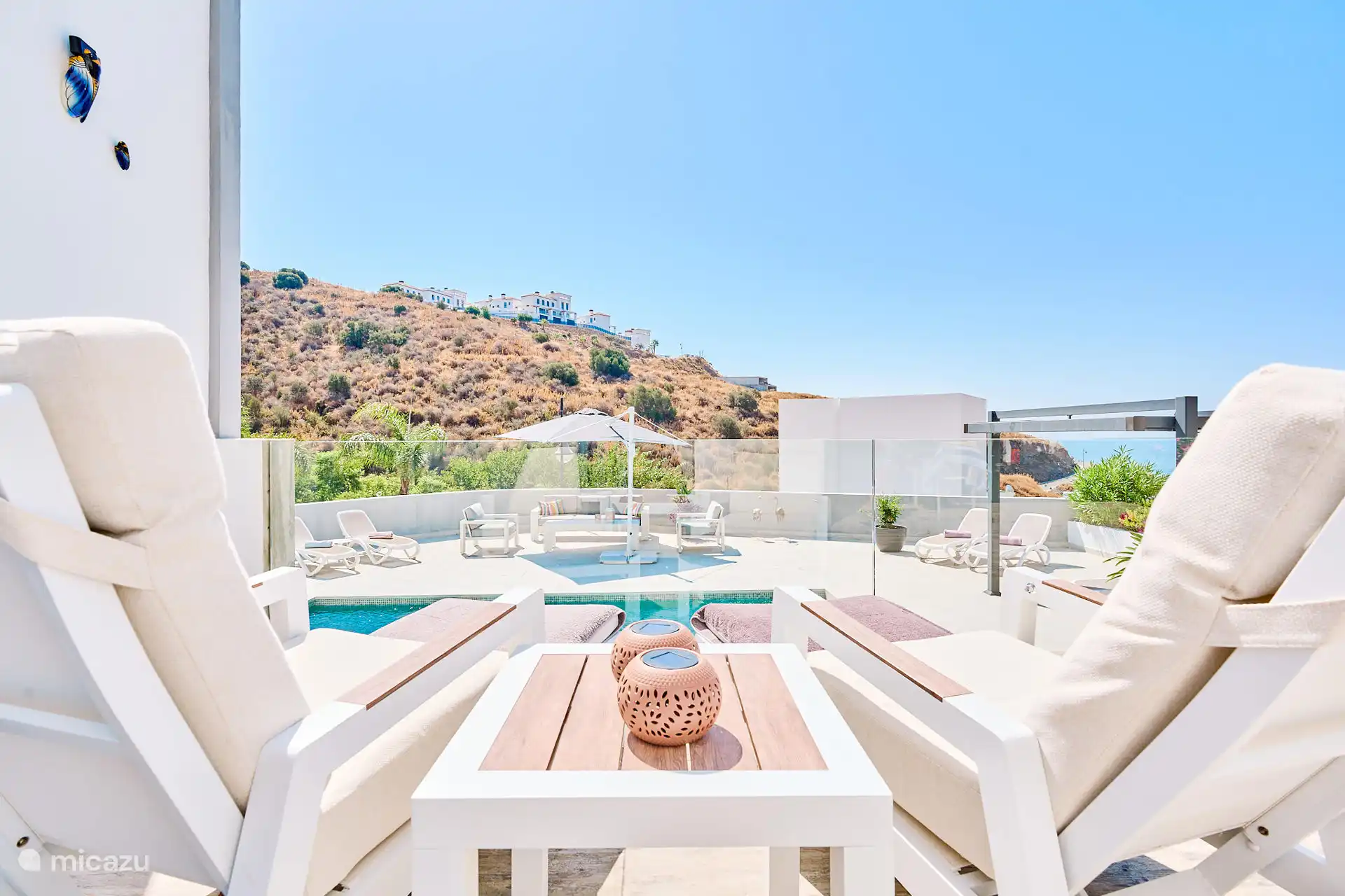 terrace near kitchen