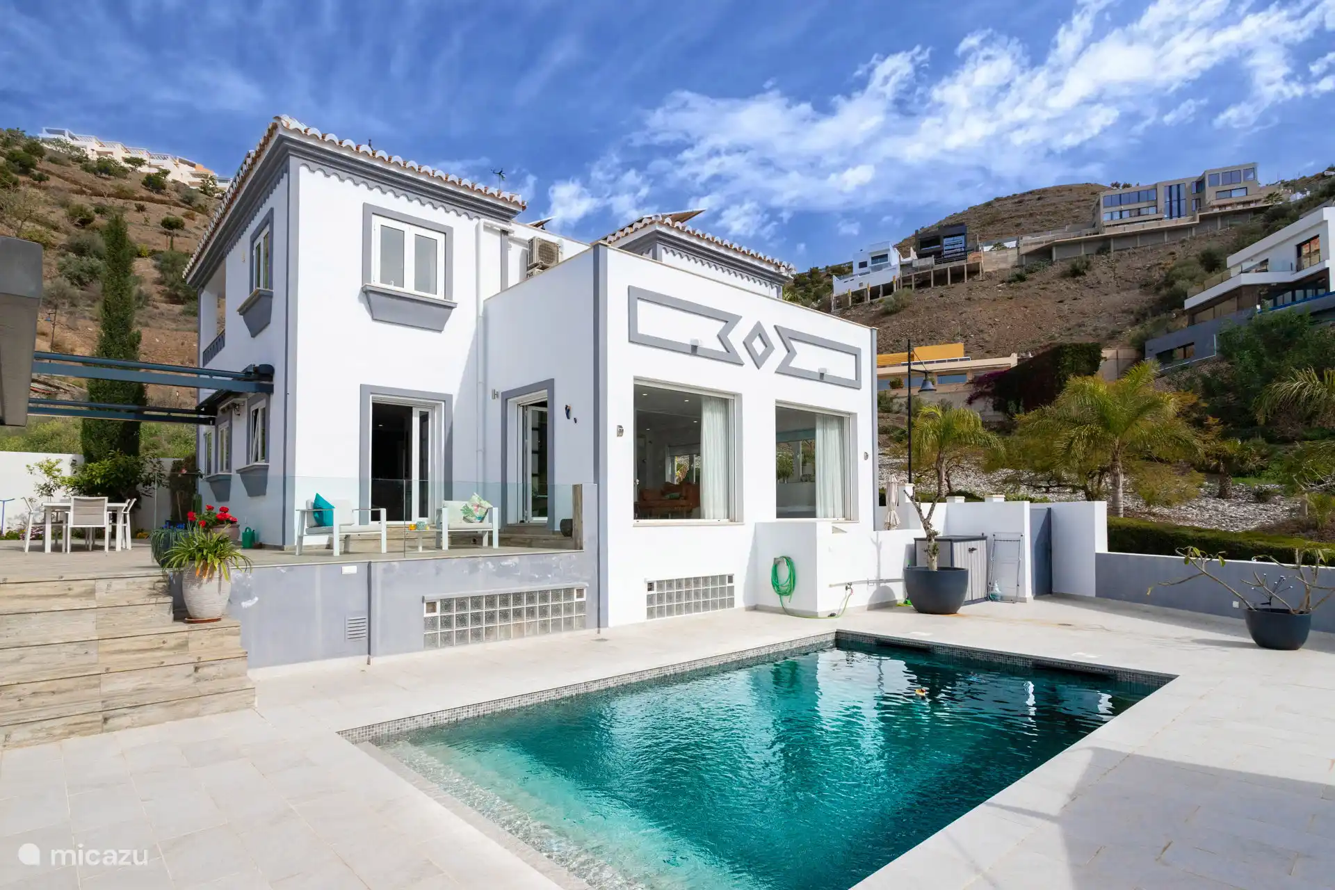 The house with terrace