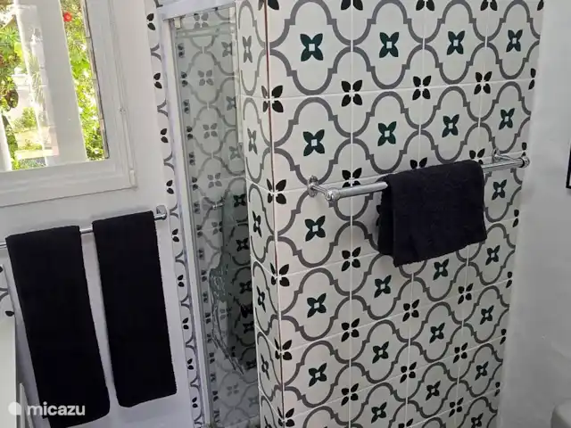 apartamento en Sudáfrica, Cabo Occidental, Somerset Oeste – El apartamento de vacaciones Lodge  Amplia ducha y aseo