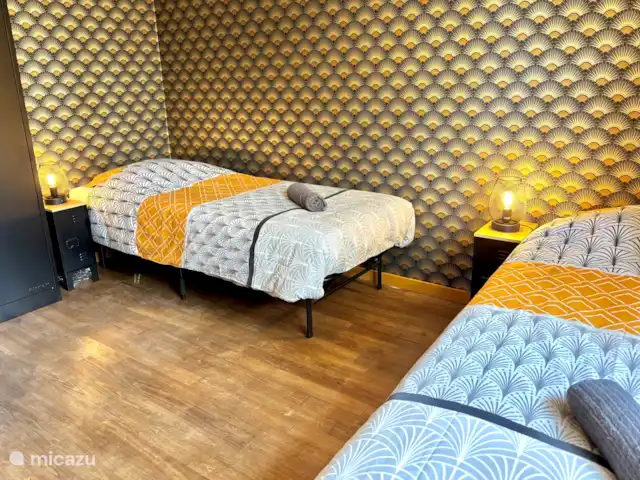 Location de Vacances France, Dordogne, Château-l'Évêque, villa - Hakuna-Matata à 8 min de Périgueux Chambre 2 : avec 2 lits 80x200