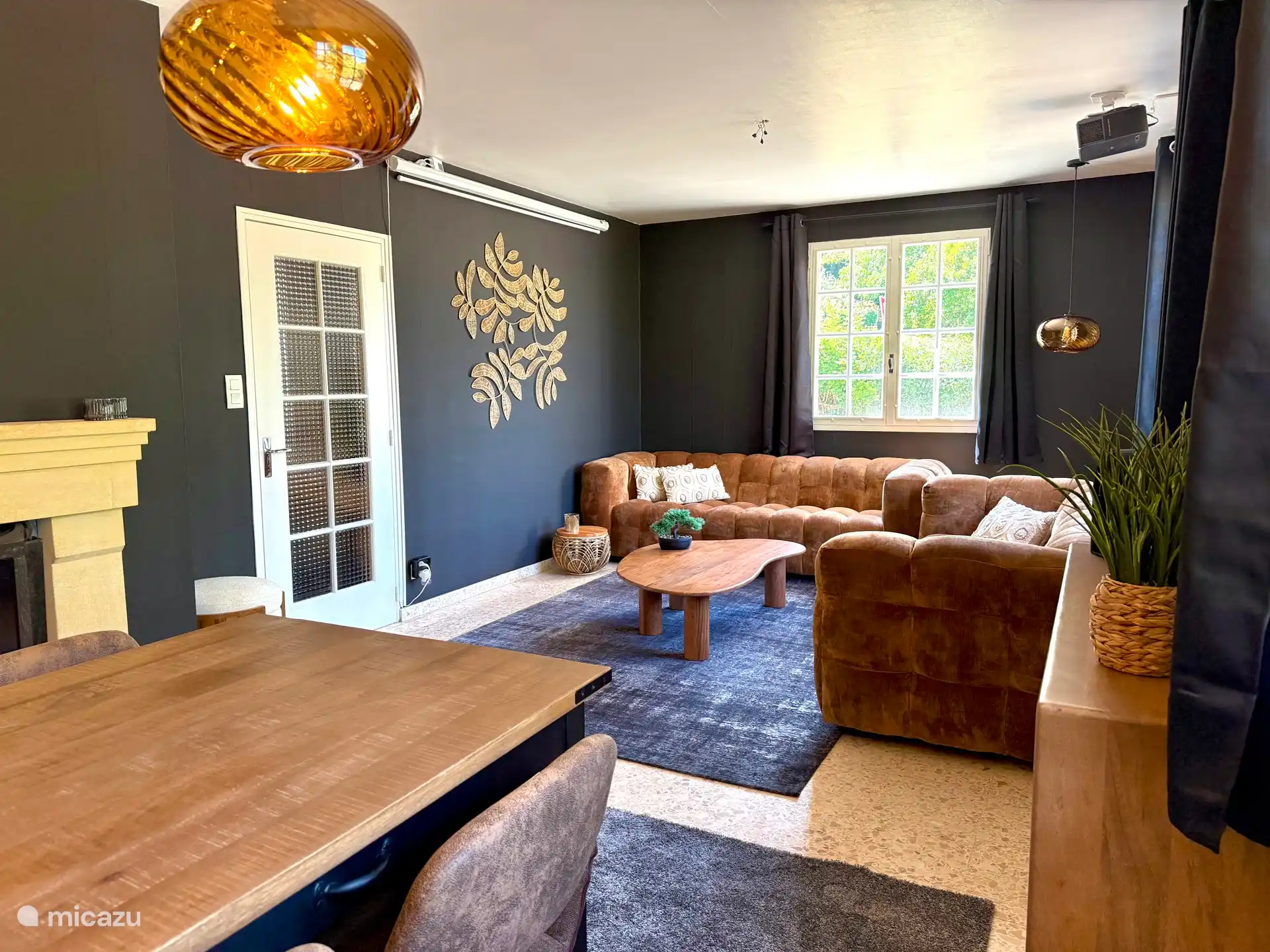 Salon confortable de Hakuna Matata.