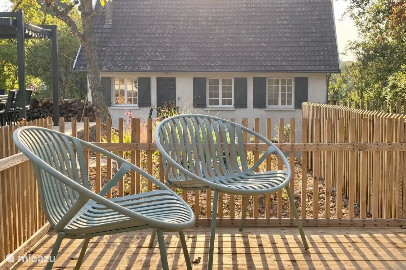 Terraza de la piscina