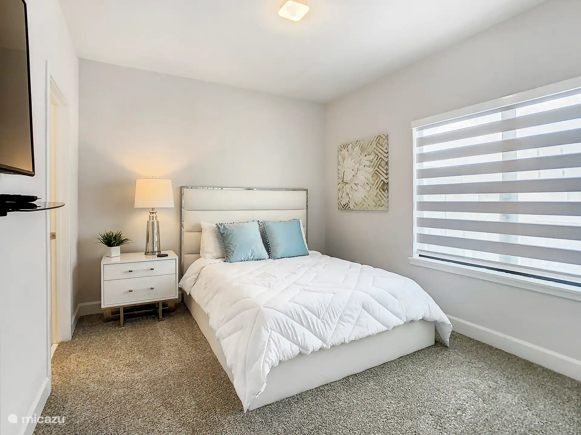 Schlafzimmer im Obergeschoss mit Gemeinschaftsbad 