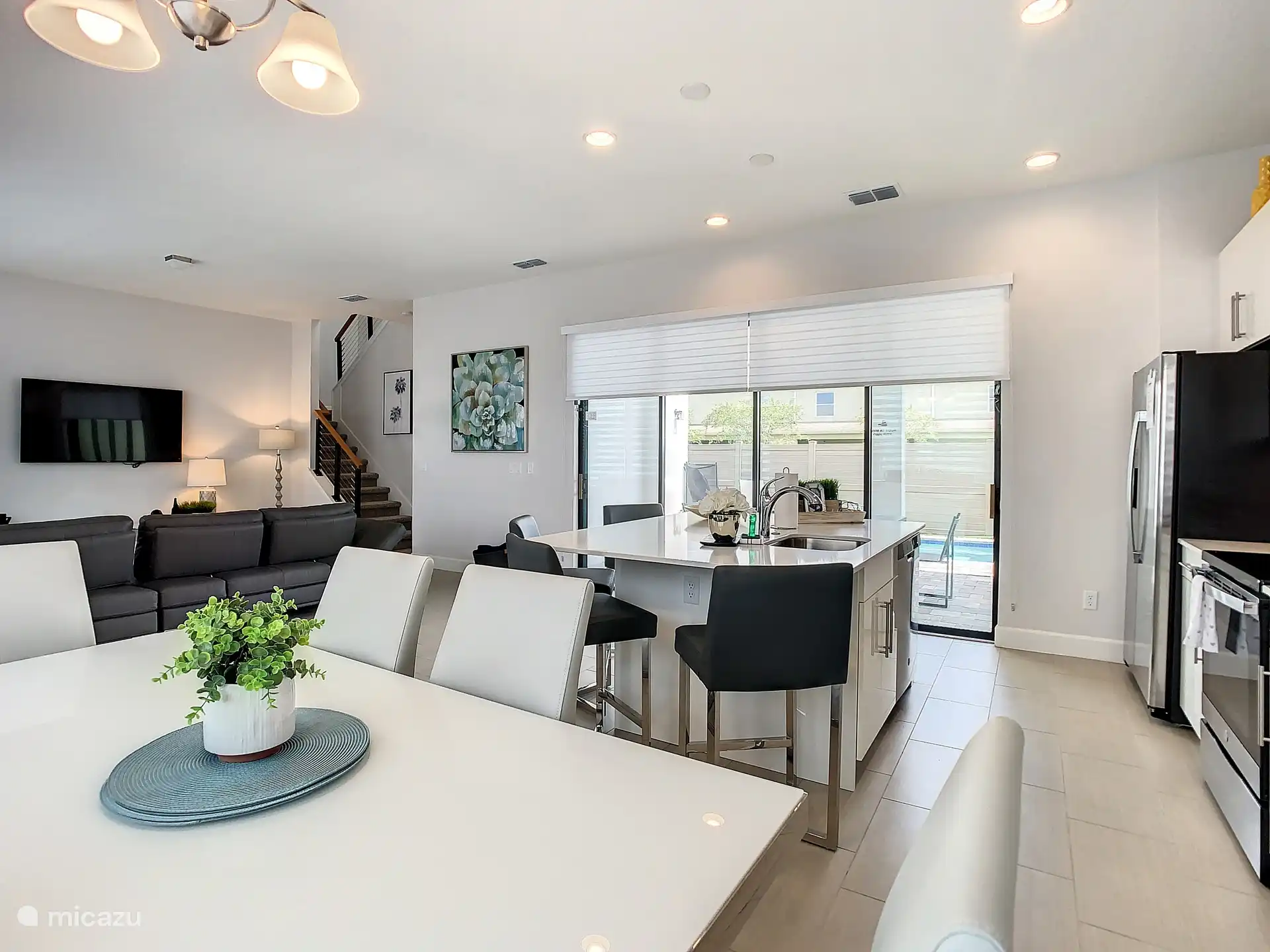 Offene Etage im Erdgeschoss