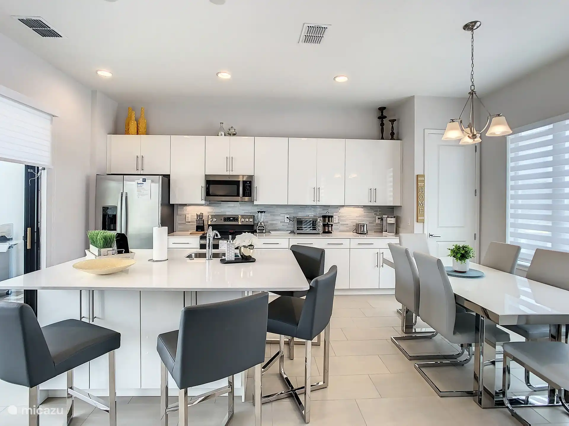 Essbereich und Küche