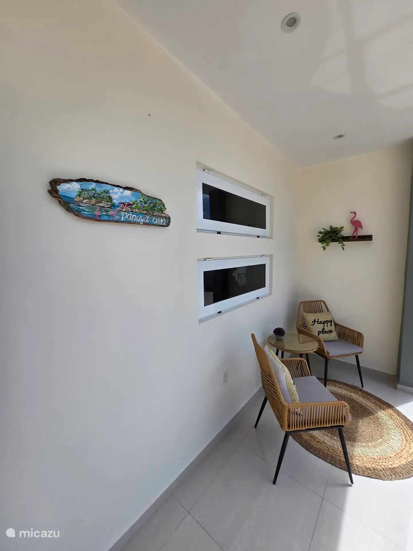 Entree, buiten patio