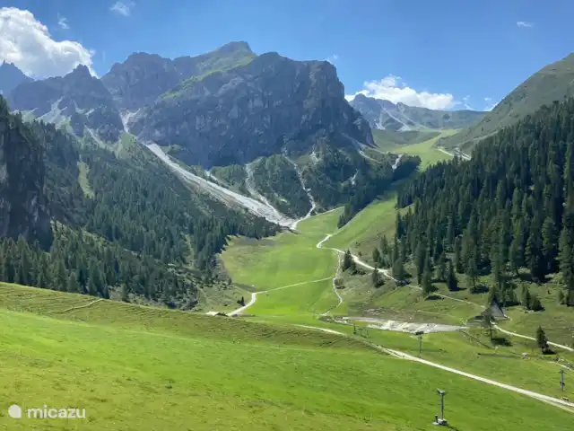 Ático de montaña Tirol en Austria, Tirol, Axams - apartamento Vista de Axamer Lizum desde el ascensor Birgitz