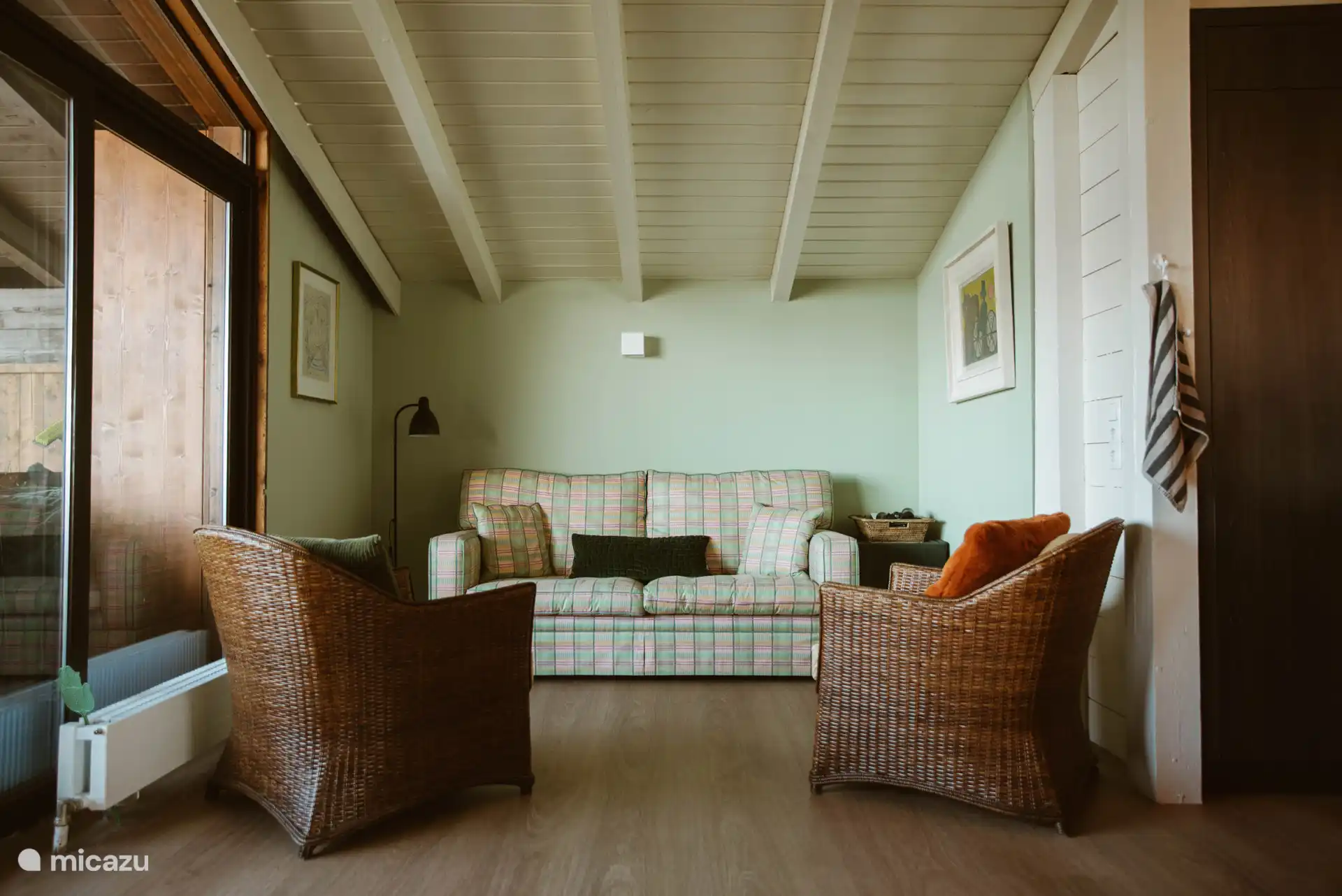 Separate seating area