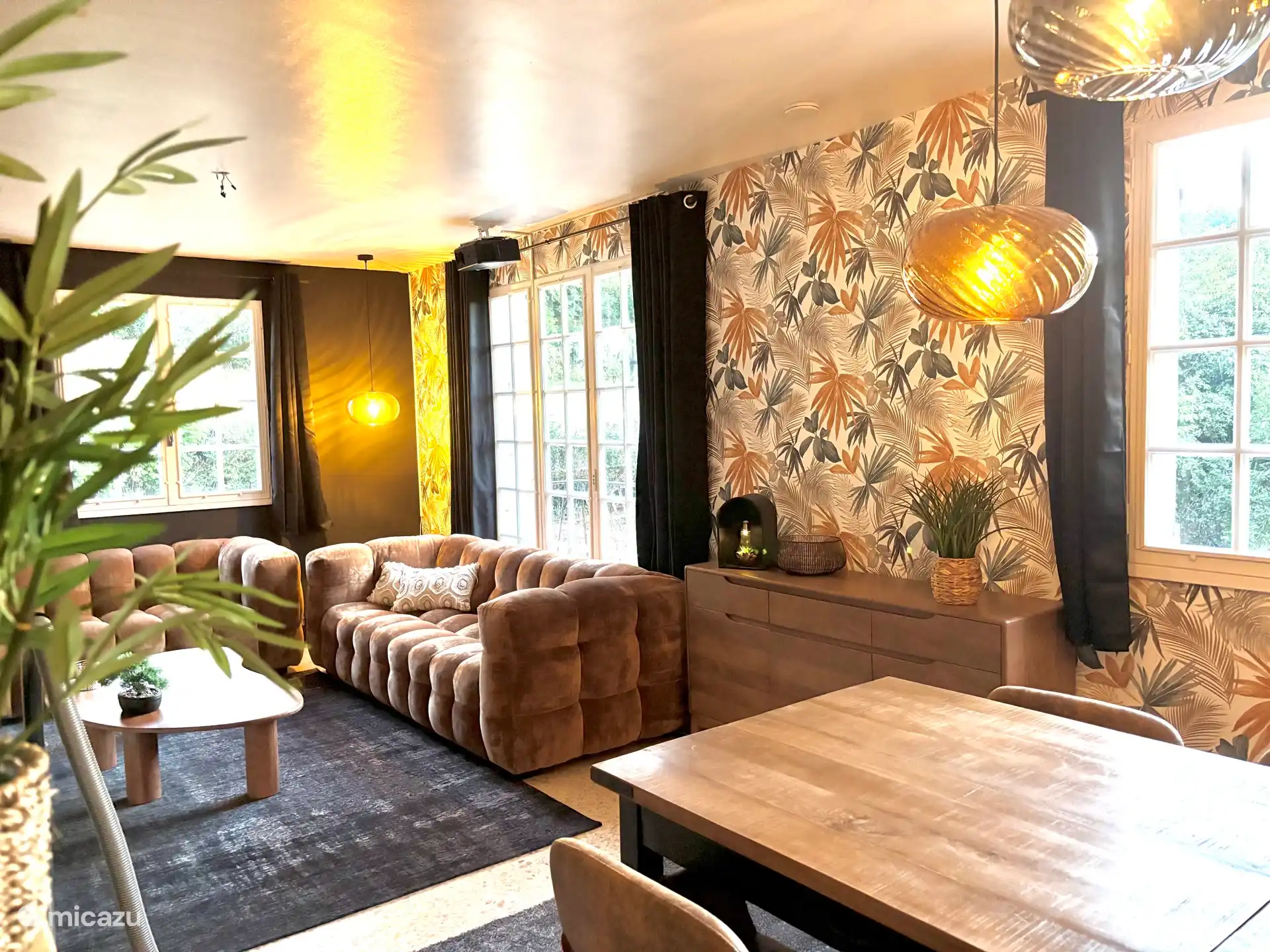 Sfeervolle living met heerlijke loungebanken