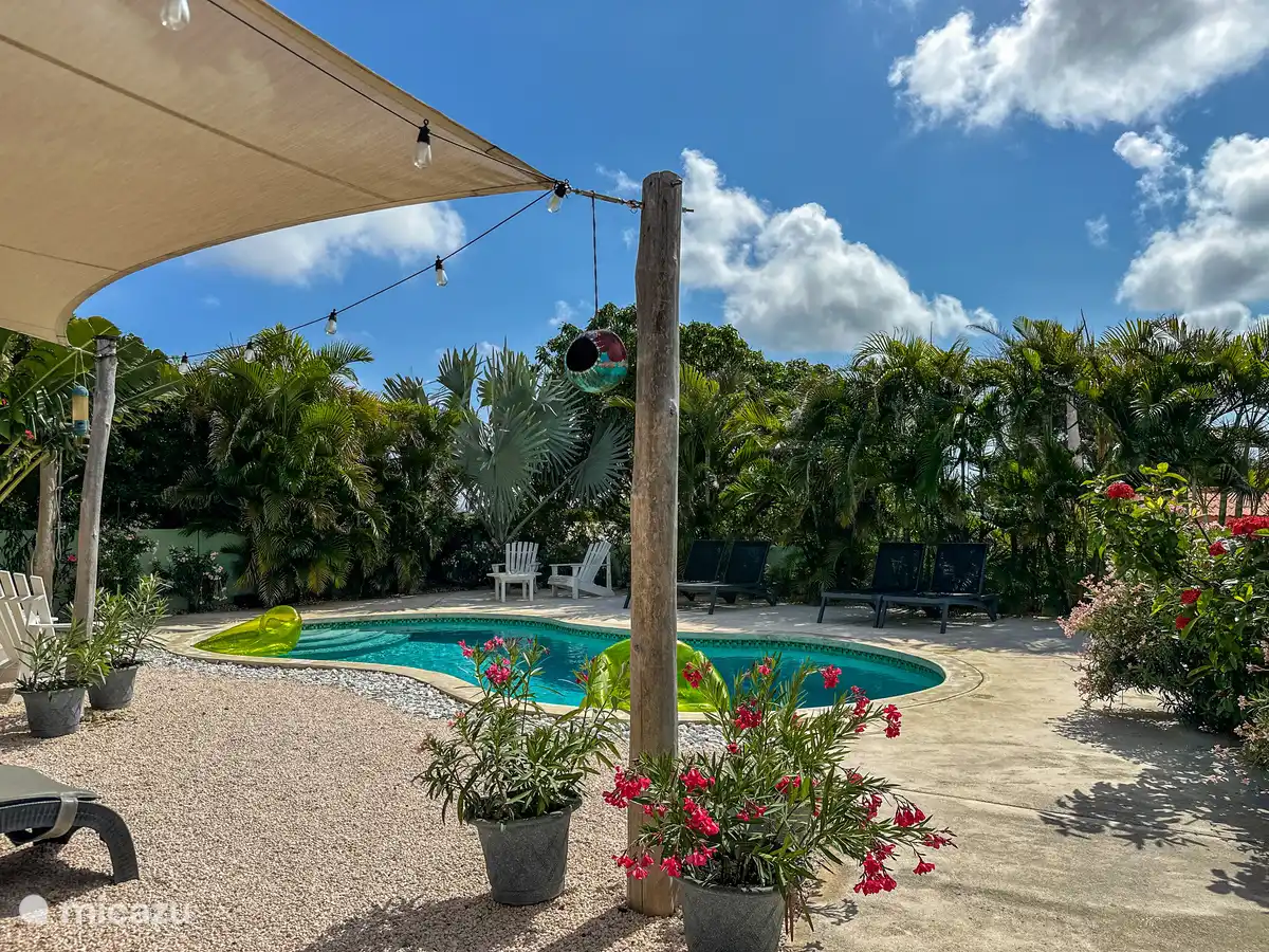 Gemeinsamer Raum mit Swimmingpool