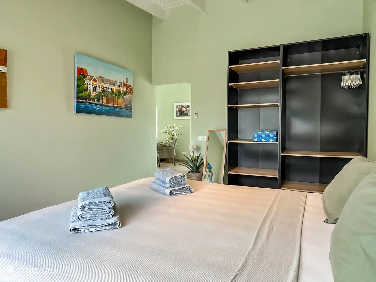 Schlafzimmer (Strandtücher zur Verfügung gestellt)