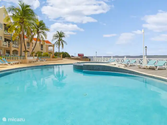 Port Bonaire - Piscina, mar y tienda de buceo en Bonaire, Bonaire, Kralendijk - apartamento Piscina comunitaria