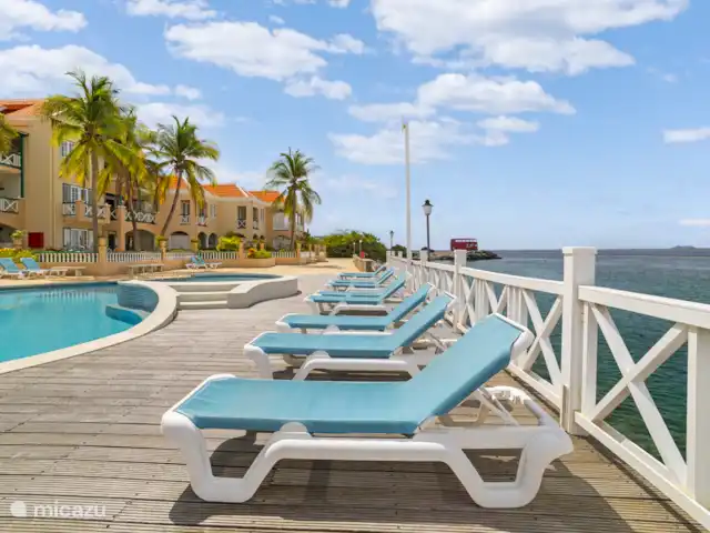 Port Bonaire - Piscina, mar y tienda de buceo en Bonaire, Bonaire, Kralendijk - apartamento Piscina comunitaria