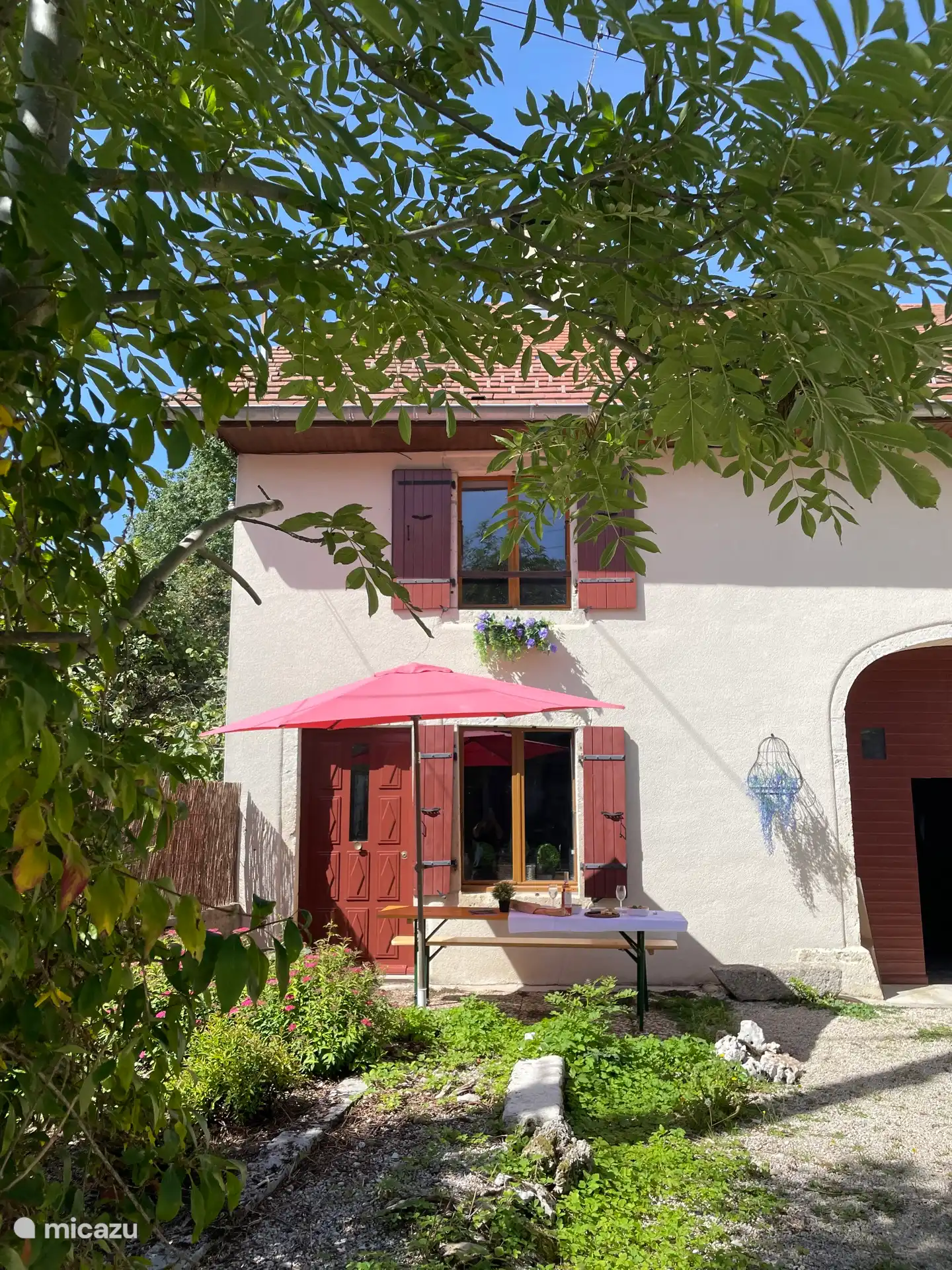 Fietsen, Frankrijk, Jura, Saint-Maurice-Crillat, vakantiehuis Vakantiehuis Chez Nous