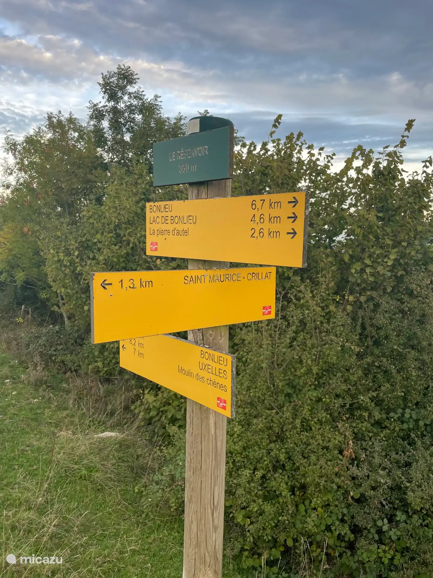 Vanuit het huis leuke routes om te wandelen