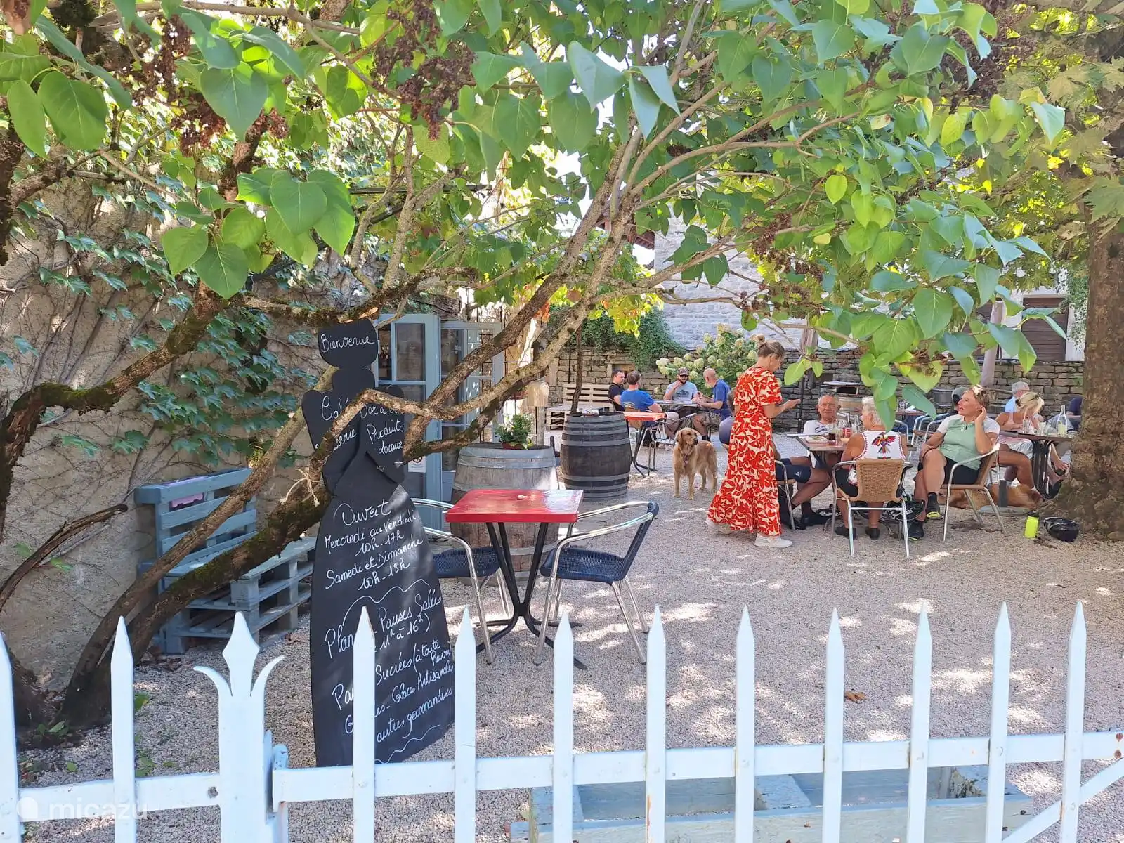 Bezoek de leuke terrasjes van Chateau-Chalon, bekend om zijn Vin-Jaune (gele wijn). Lekker bij een goed stuk Comté kaas.