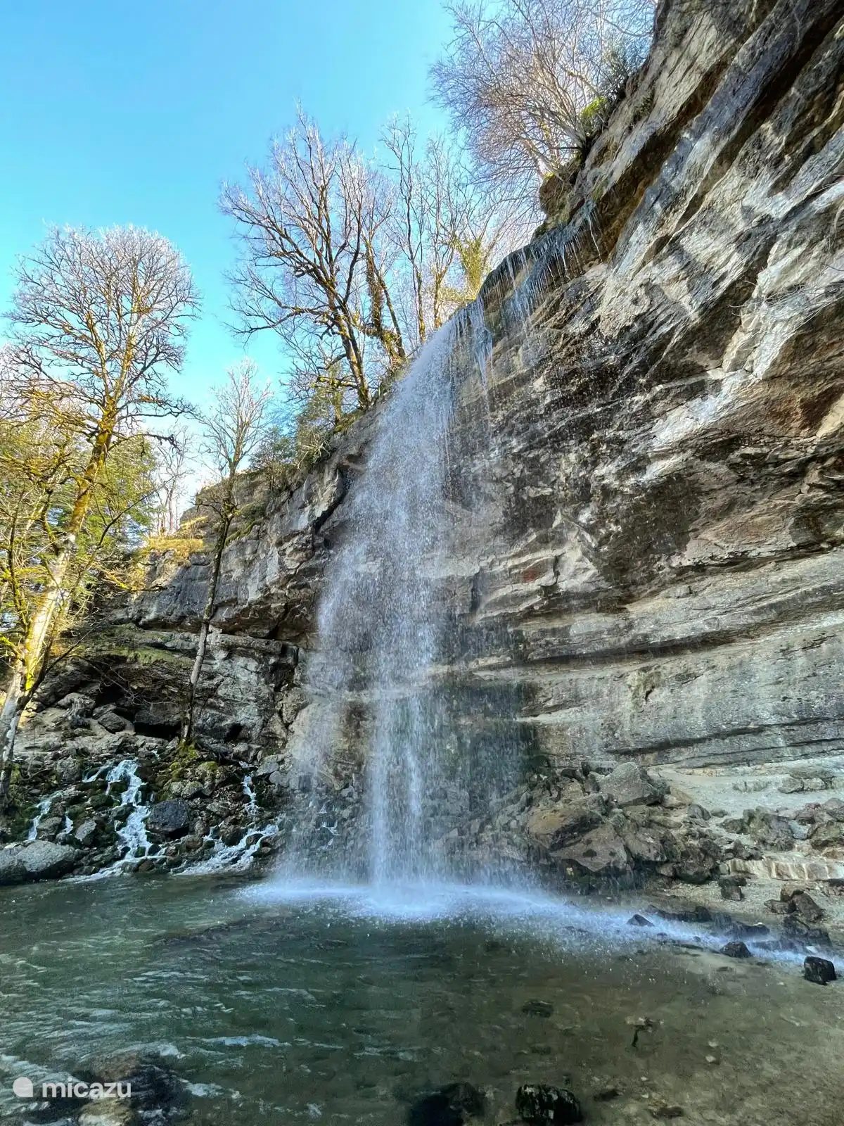 De Hérisson watervallen en de vallei vormen een van de grootste natuurplekken in de streek. Twaalf minuten van het vakantiehuis.