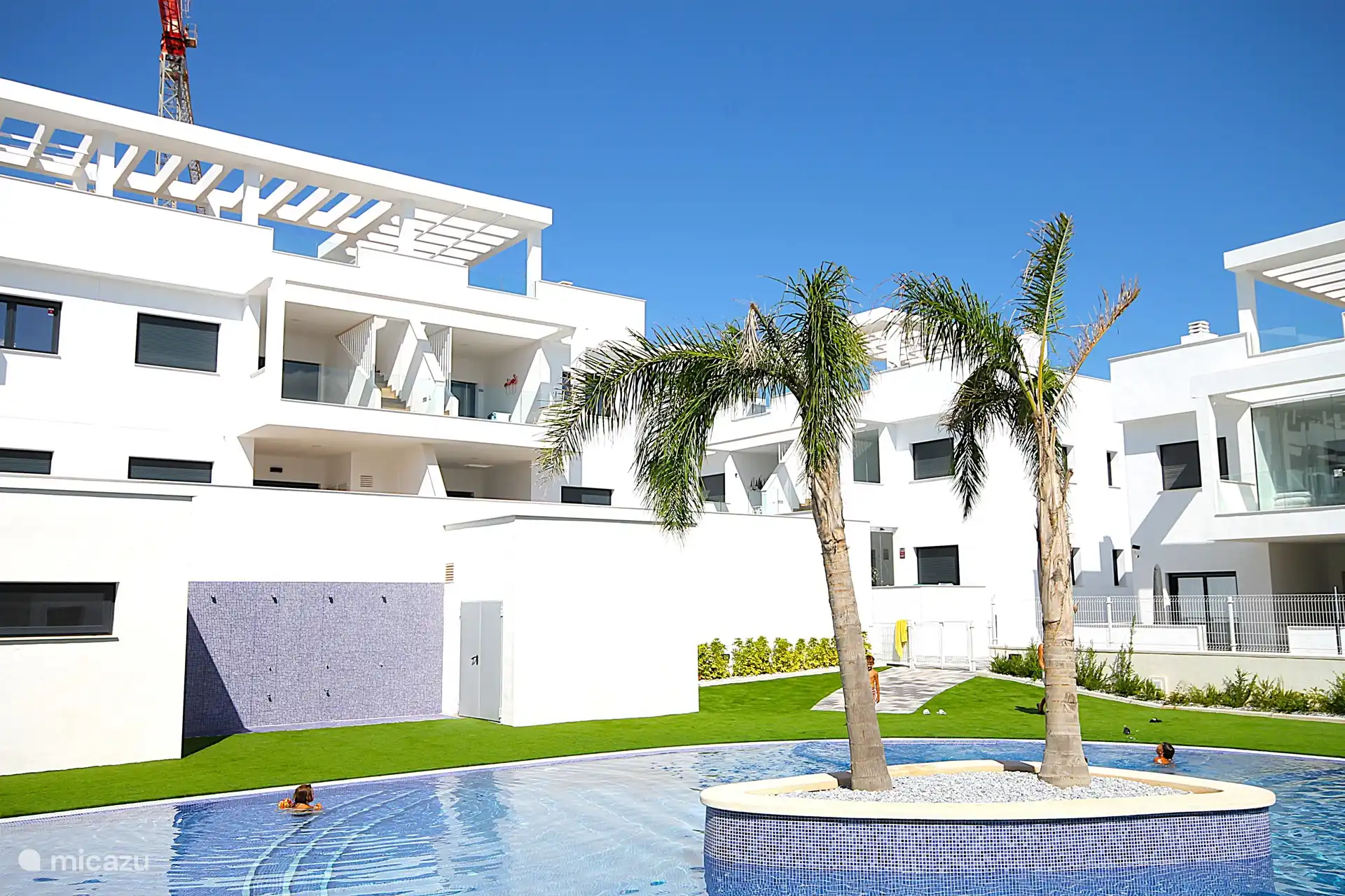 Rückansicht Penthouse Rosalina.