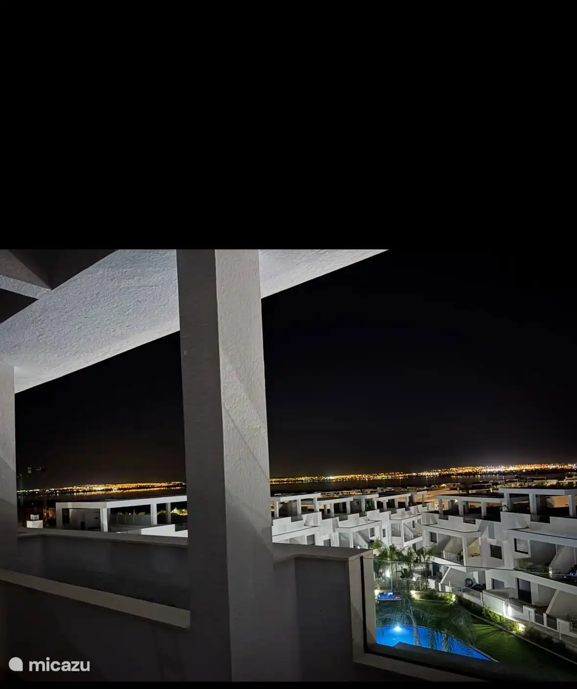 Abendlicher Blick vom Solarium