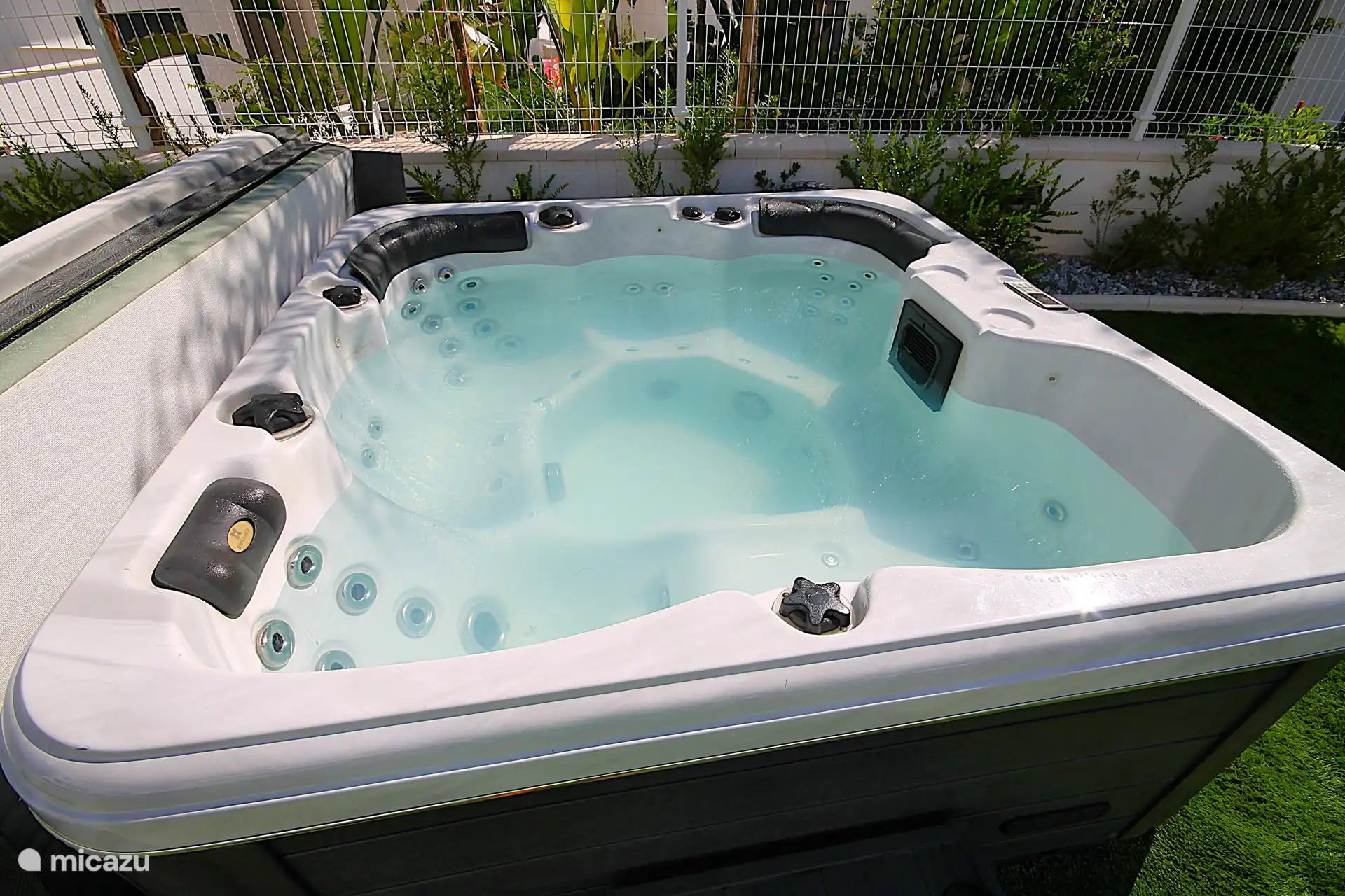 Beheizter Whirlpool.