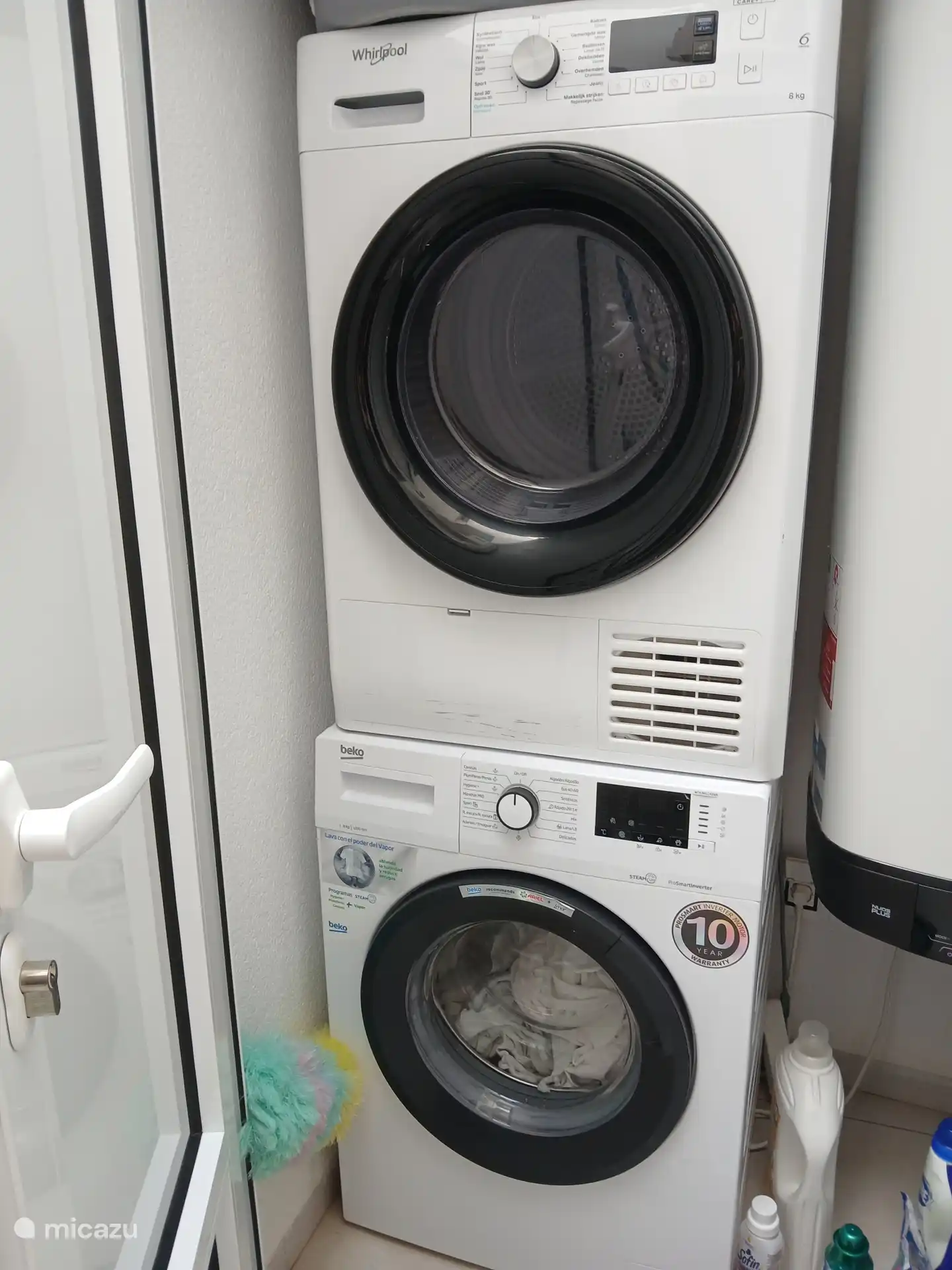 Wasmachine en droger