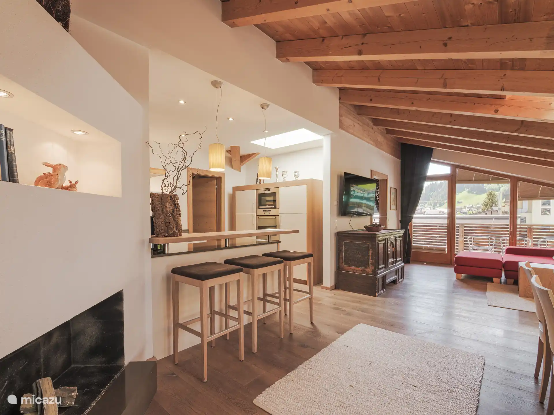 Appartement Hase in het dorpscentrum van Gerlos