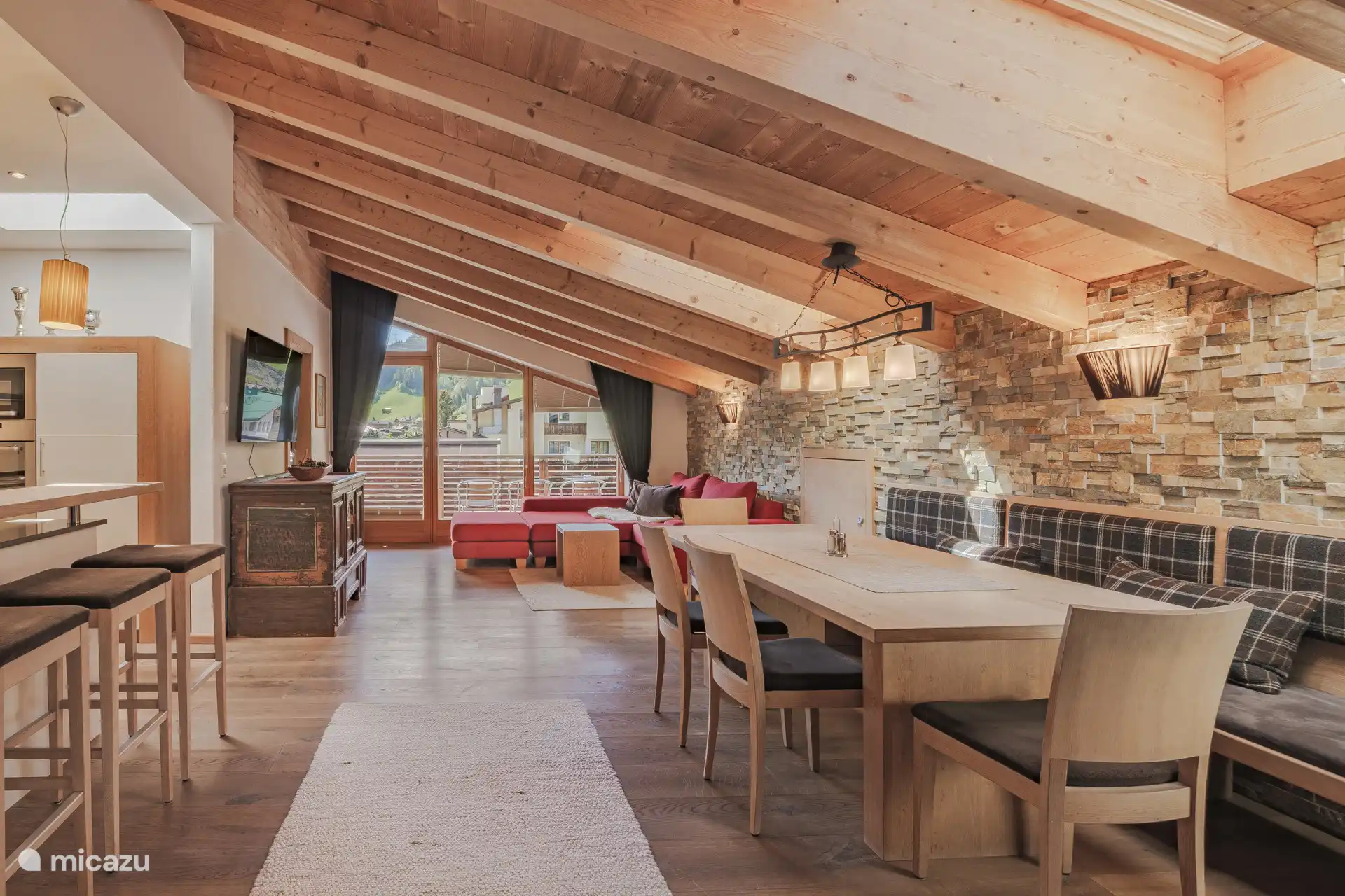 Appartement Hase in het dorpscentrum van Gerlos