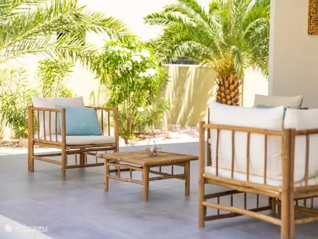 Playa Pura Vida Mambo en Curazao, Banda Arriba (este), Mambo Beach - villa Vista frontal