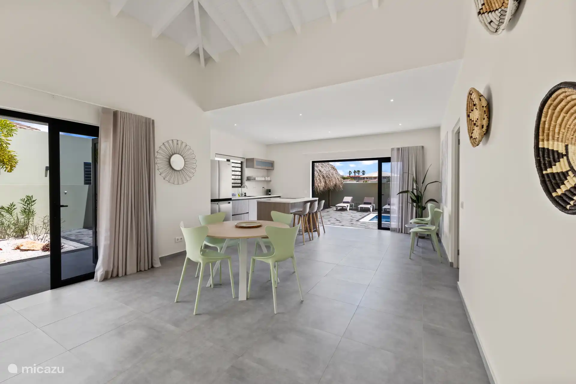 Separate dining table