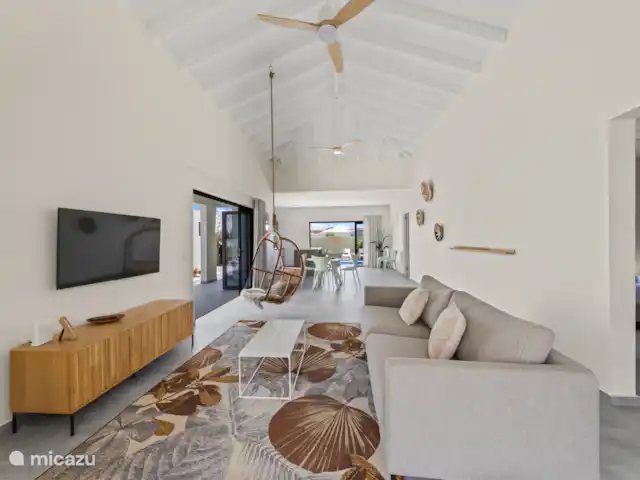 Casa Eloi | Curaçao, Banda Ariba (est), Mambo Beach - villa Salon : Spacieux, lumineux et accueillant - l’endroit idéal pour se détendre ensemble
