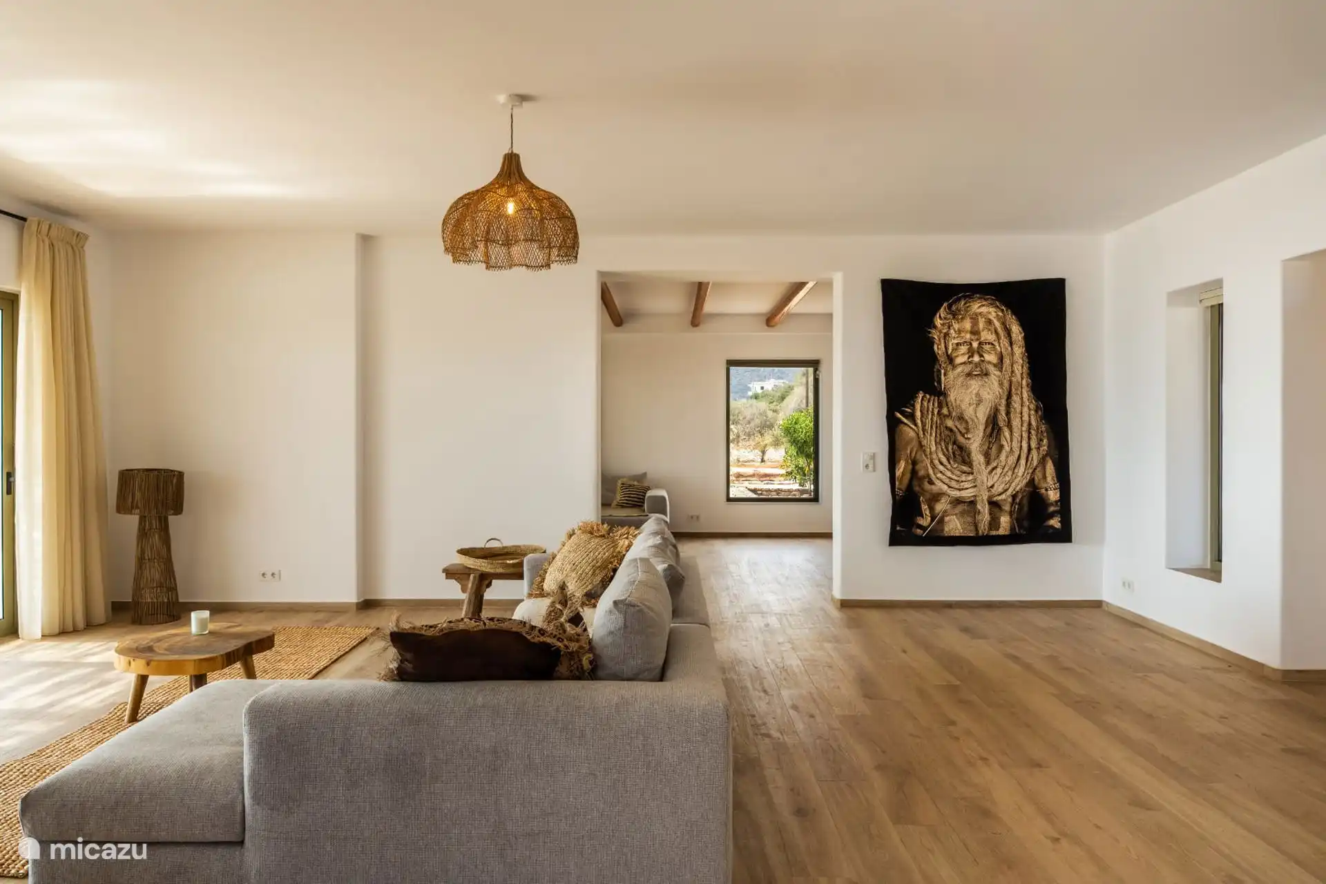 Wohnzimmer mit Meerblick 