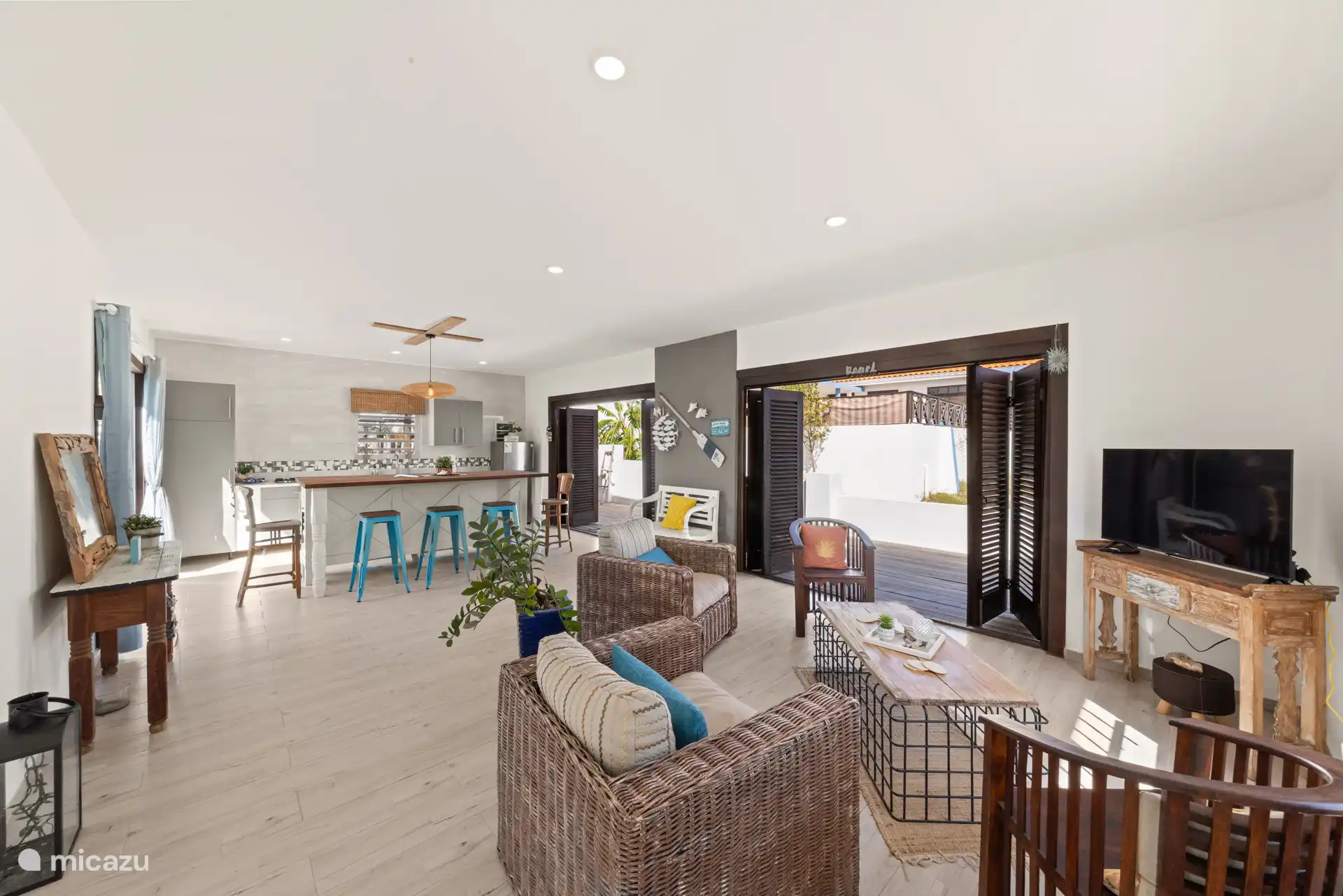 Drinnen oder draußen? Mit den Terrassentüren fühlt es sich immer so an, als würde beides