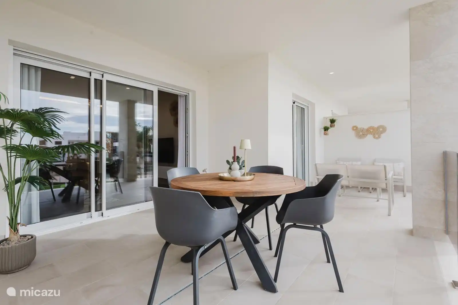 22m2 balkon op het zuiden. 