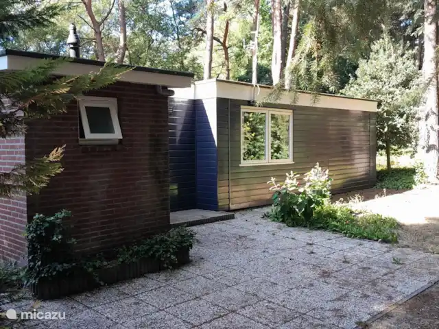Chalet forestier Beekbergen | Pays-Bas, Gueldre, Beekbergen - maison de vacances Parking privé derrière la maison.