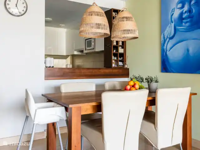 Location de Vacances Espagne, Costa del Sol, Mijas Costa, appartement - Sense-sol Salle à manger dans le salon