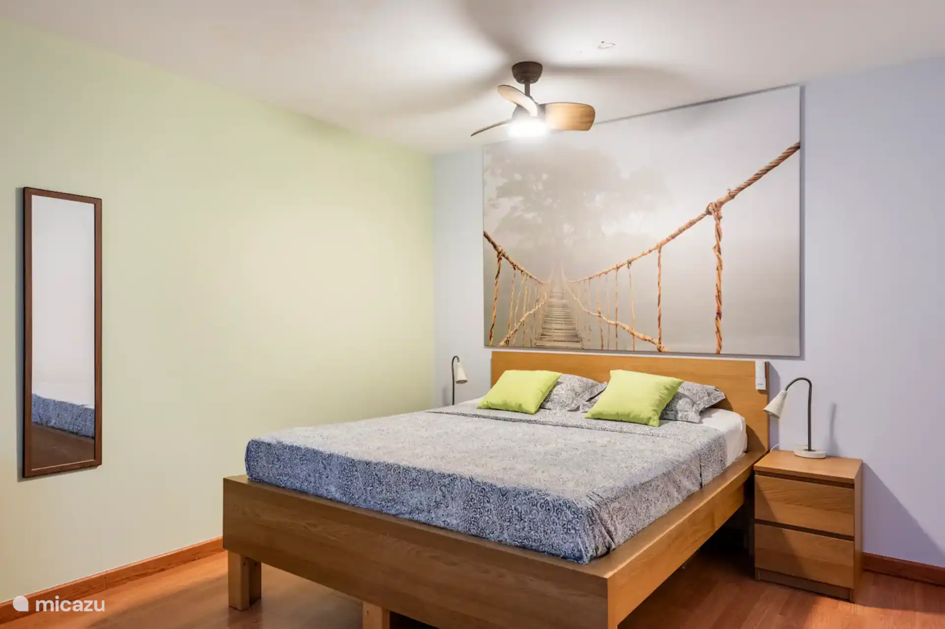 Troisième chambre en dessous de l’appartement.