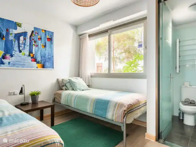 Location de Vacances Espagne, Costa del Sol, Mijas Costa, appartement - Sense-sol Deuxième chambre, en face de la cuisine