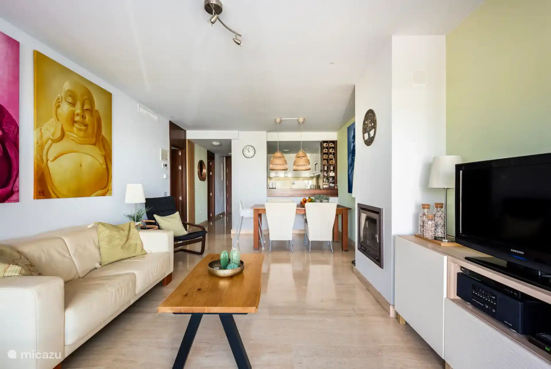 Vue d’ensemble salon