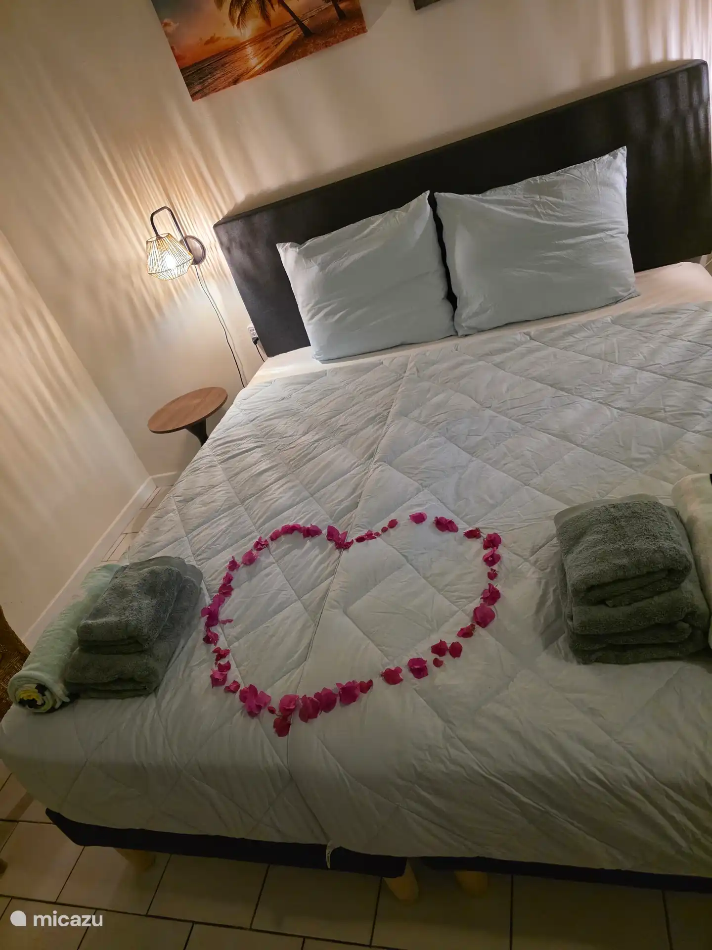 Masterbedroom, kingsize bed
