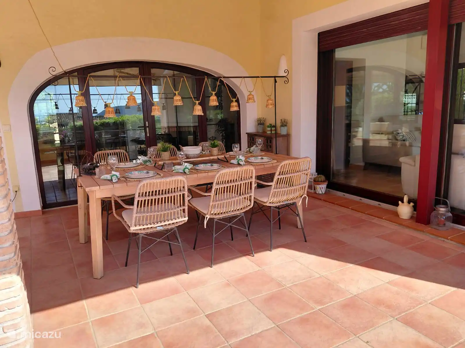 Comedor al aire libre 