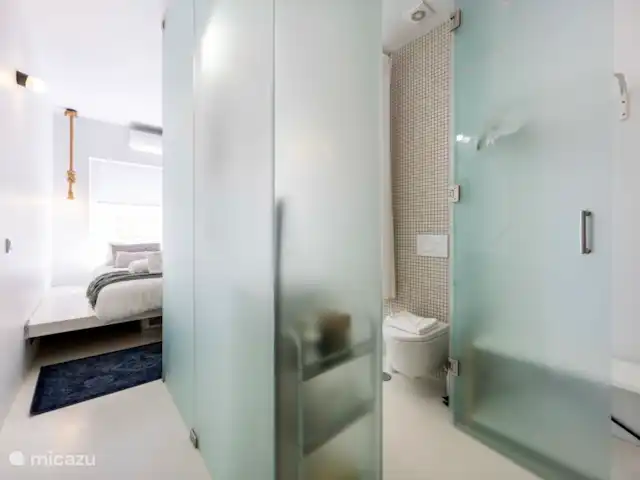 Location de Vacances Portugal, Algarve, Portimão, maison de ville - Maison confortable Portimão Centre Salle de bain avec douche