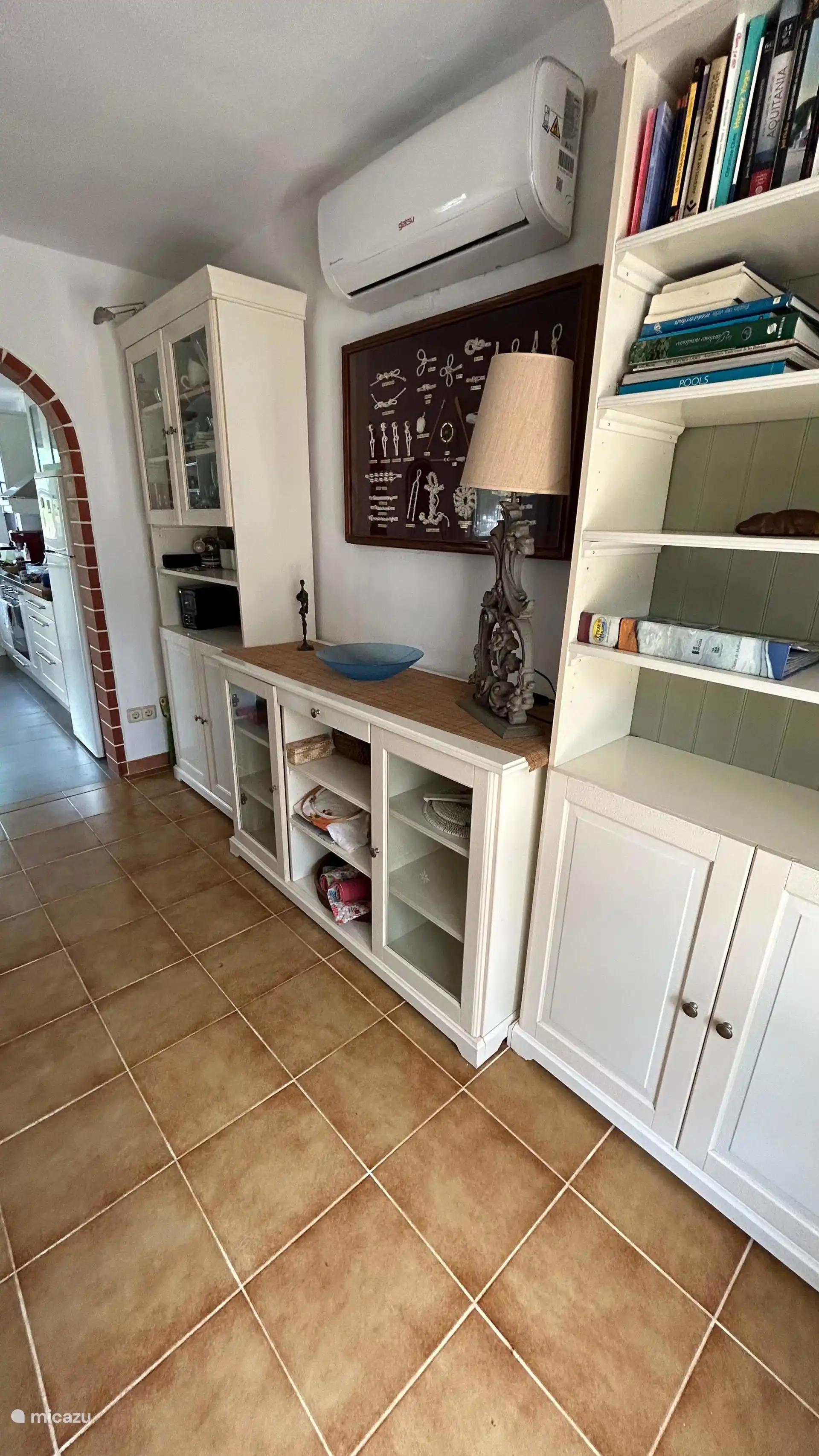 Lounge- und Kücheneingang