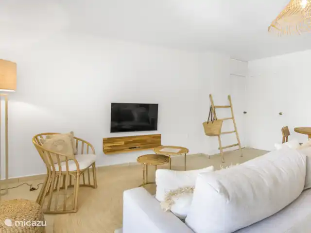 Apartamento para 4 personas con piscina en Curazao, Banda Arriba (este), Jan Thiel - apartamento Salón